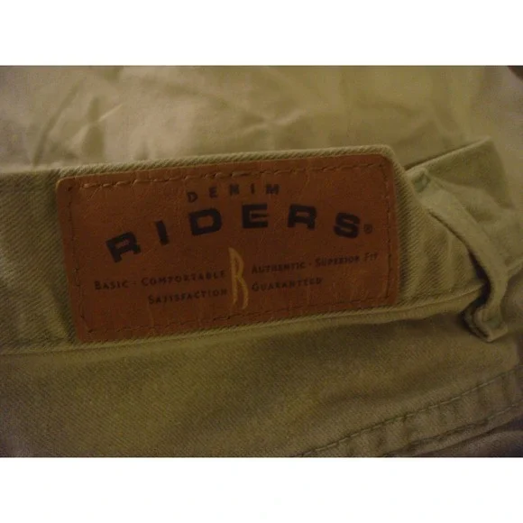 Vintage Denim Riders light blue womens 10M mom shorts higher waisted - Picture 6 of 9